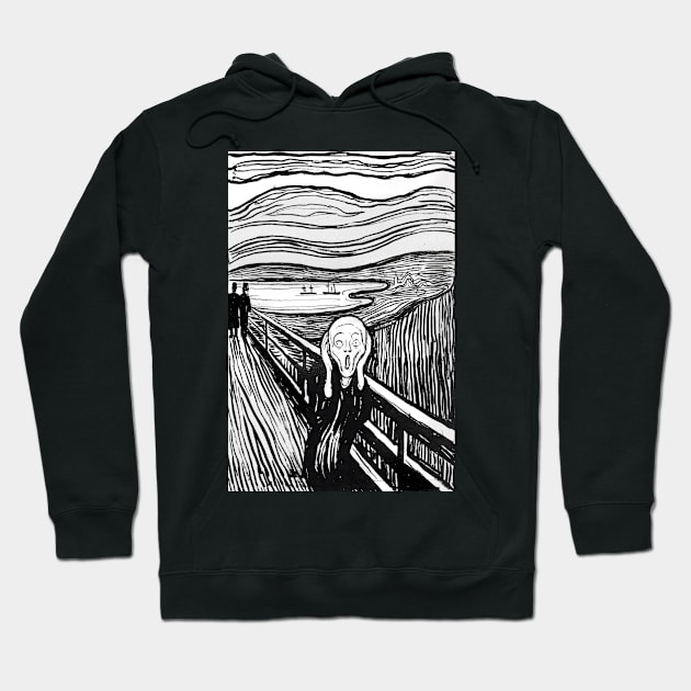 The Scream Hoodie by RockettGraph1cs